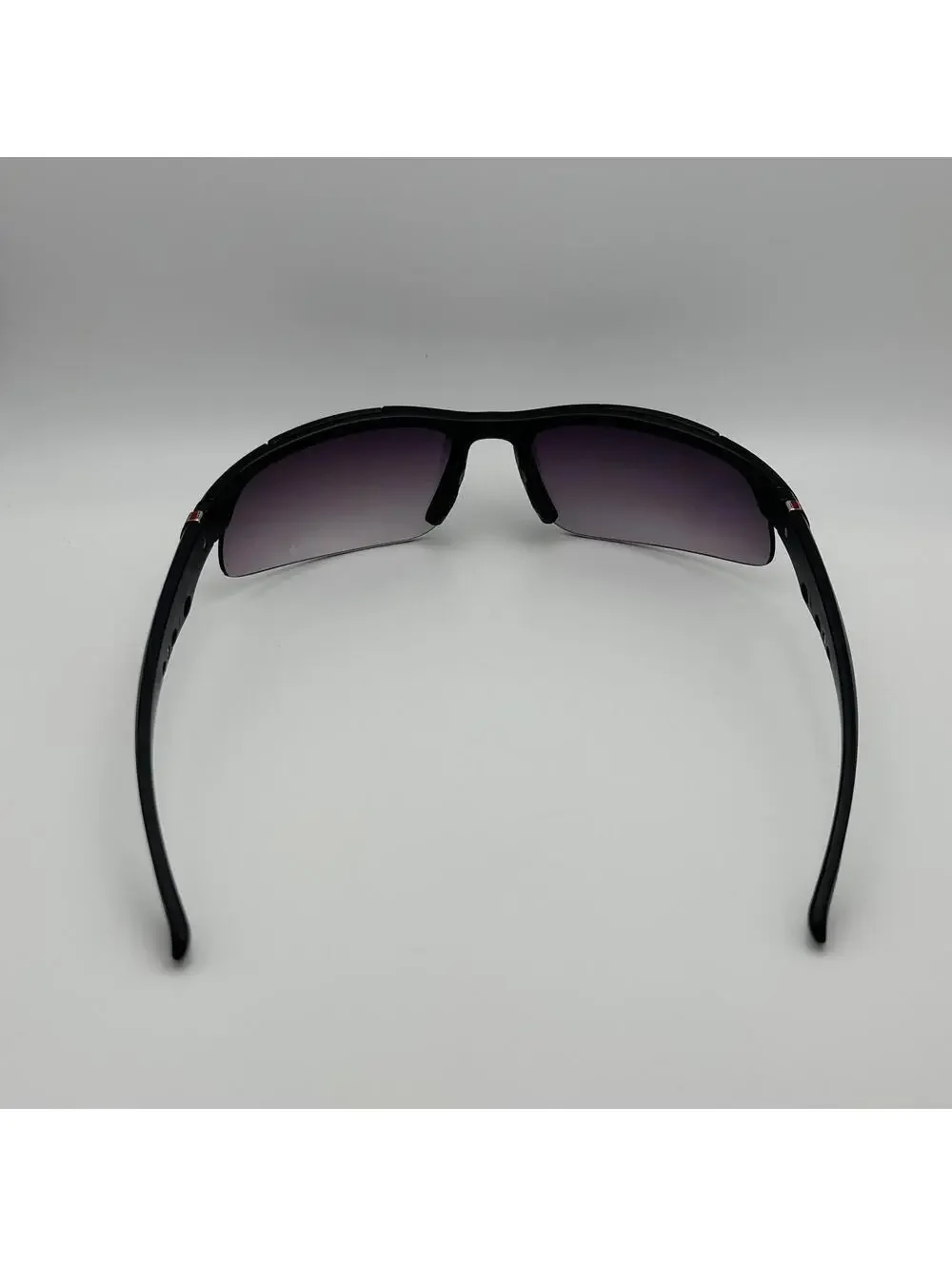 Unionbay Wraparound Sport Sunglasses Black Gradient Lenses